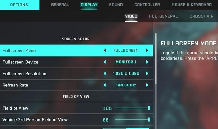 Battlefield 2042 Screen Cut Off Fix - Wie man die Bildschirmgröße anpasst