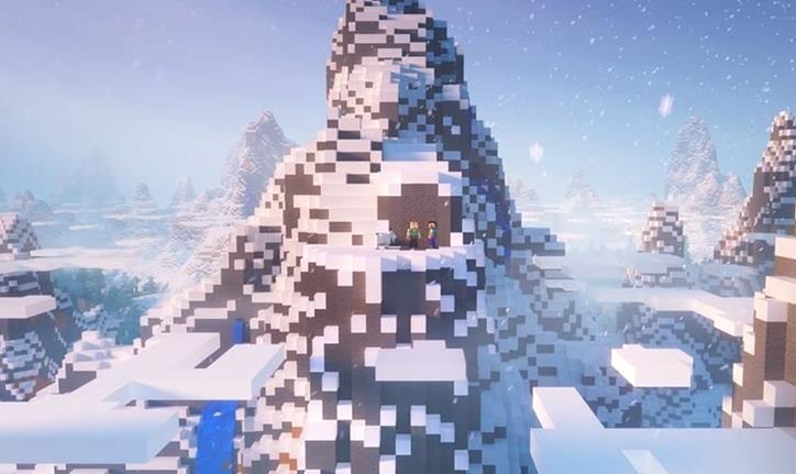 Minecraft 1.18 Wo man steinige, zerklüftete und gefrorene Gipfel findet