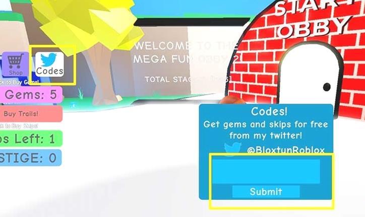 Mega Fun Obby 2 Codes (Januar 2022) - Kostenlose Skips & Edelsteine!