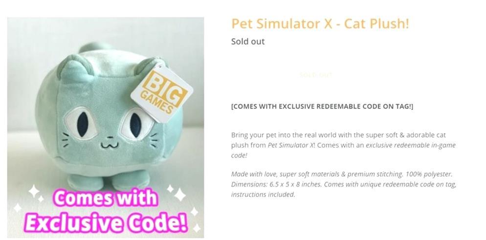 Pet Simulator X Merch Codes (Januar 2022): Wie man eine riesige Katze bekommt