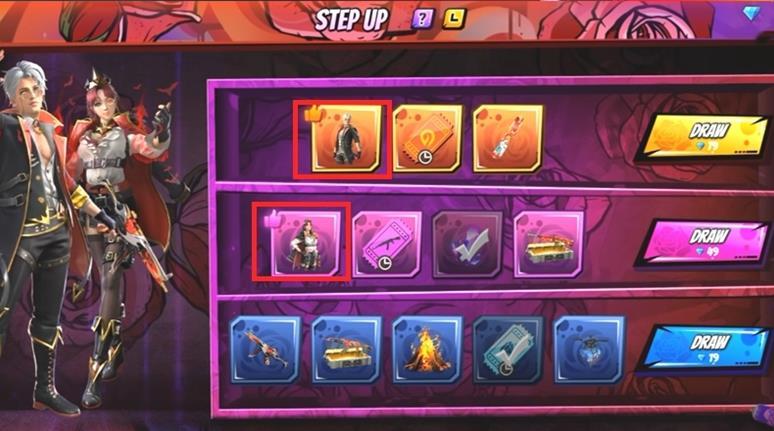 Free Fire: Vampire Malevolence Bundle In Step Up Event (Feb 2022)