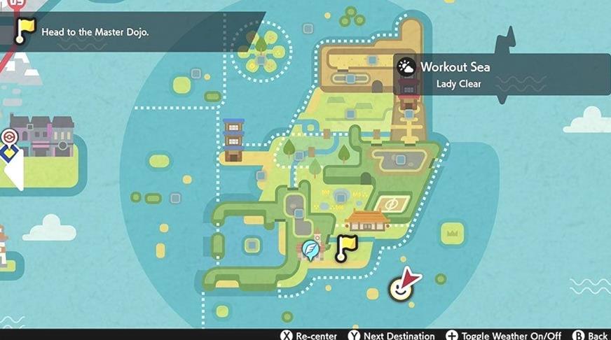 Wo findet man die Ditto-Insel in Isle of Armor DLC für Pokemon Schwert und Schild