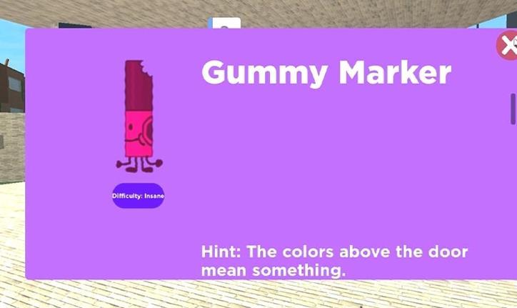 Roblox Find The Markers - Wie bekommt man Gummy Marker?