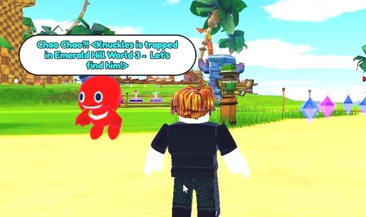 Wie man Knuckles in Roblox Sonic Speed Simulator bekommt