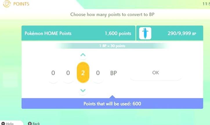 Pokemon Home - Wie man Home-Punkte erhält