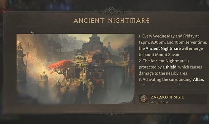 Alle Ereignisse und Belohnungen der Diablo Immortal Zone