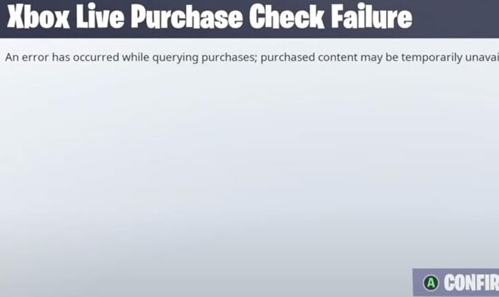 Fix Xbox Live Purchase Check Failure Fortnite (2022)