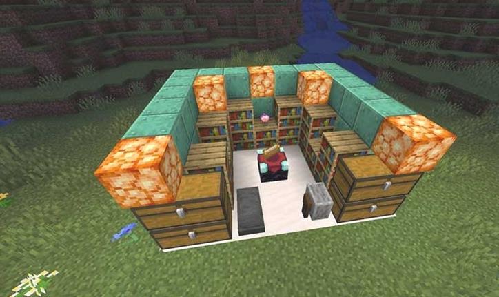 Minecraft: Beste Verzauberung Tisch Setup