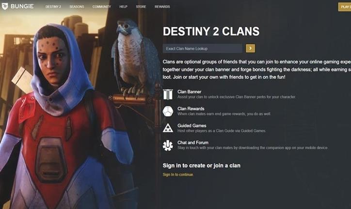 Destiny 2: Wie man einen Clan erstellt