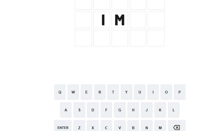 5 Buchstaben-Wörter mit IM in der Mitte, am Ende und am Anfang (Wordle Clue)