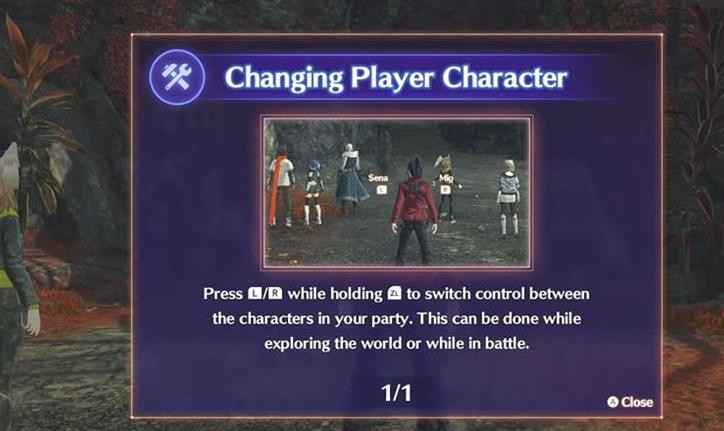 Xenoblade Chronicles 3: Wie man Charaktere wechselt