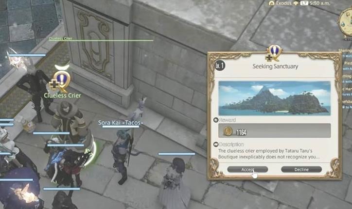 Final Fantasy XIV: Wie man die Insel Sanctuary freischaltet
