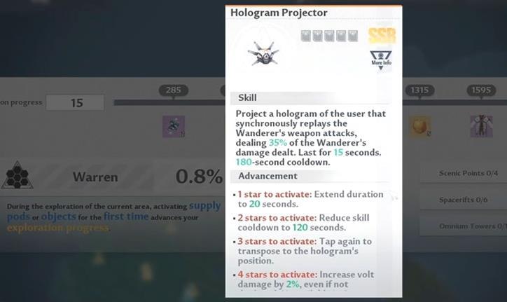 Tower of Fantasy: Wie man den Hologrammprojektor freischaltet und erhält