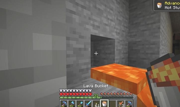 Minecraft 1.19: Wie man Lava sammelt
