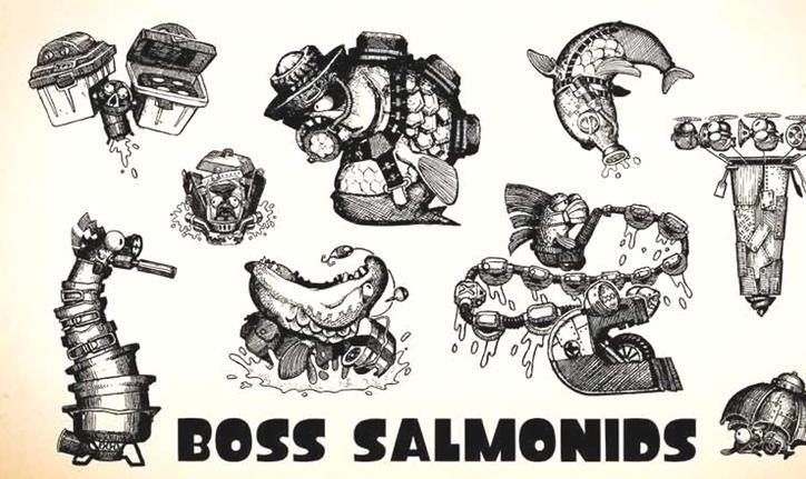 Splatoon 3: Liste aller Bosse Salmoniden in Salmon Run