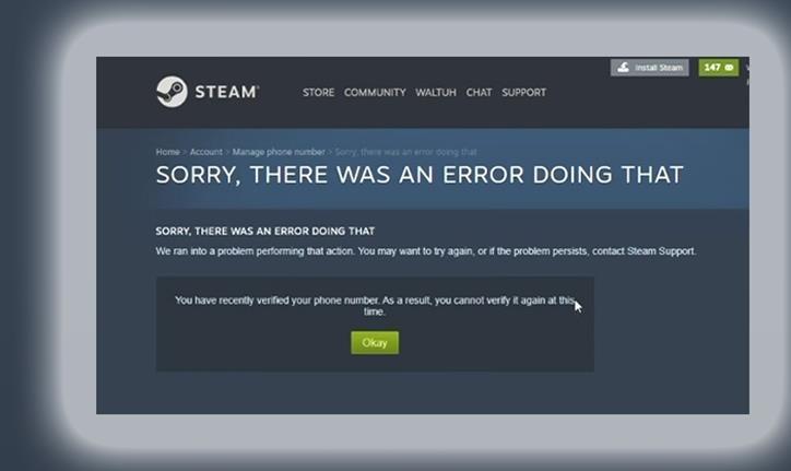 Fix für Steam kann nicht verifizieren Telefonnummer in COD MW 2