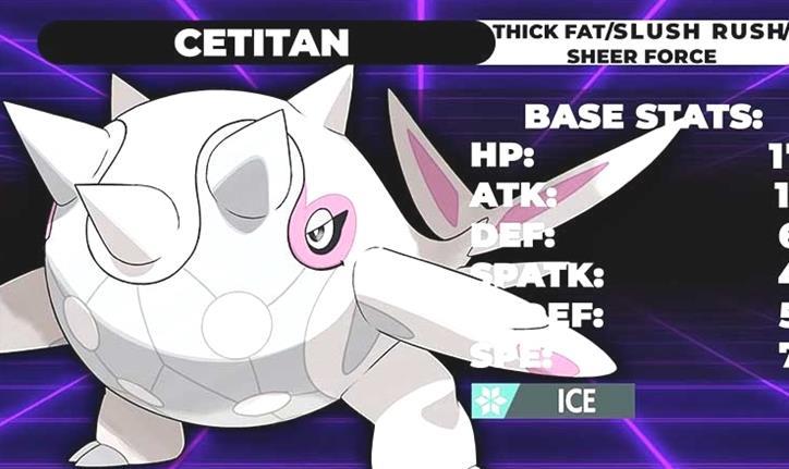 Beste Naturen für Cetoddle und Cetitan in Pokémon Scharlachrot & Violett