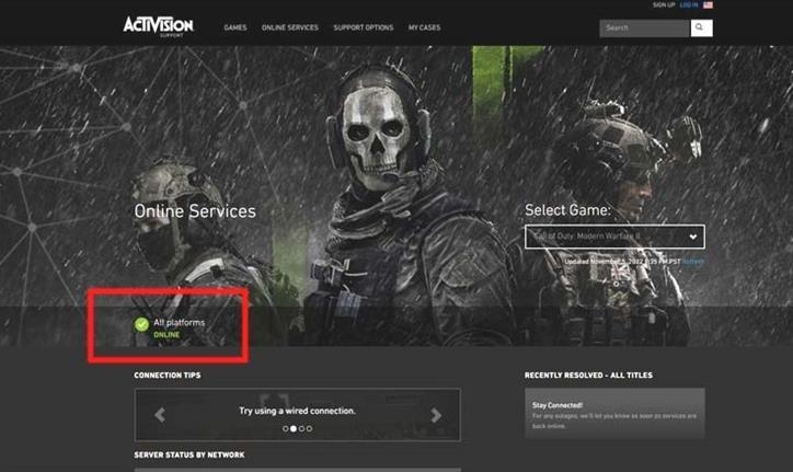 Modern Warfare 2: Server unter temporärer Wartung [Fix]