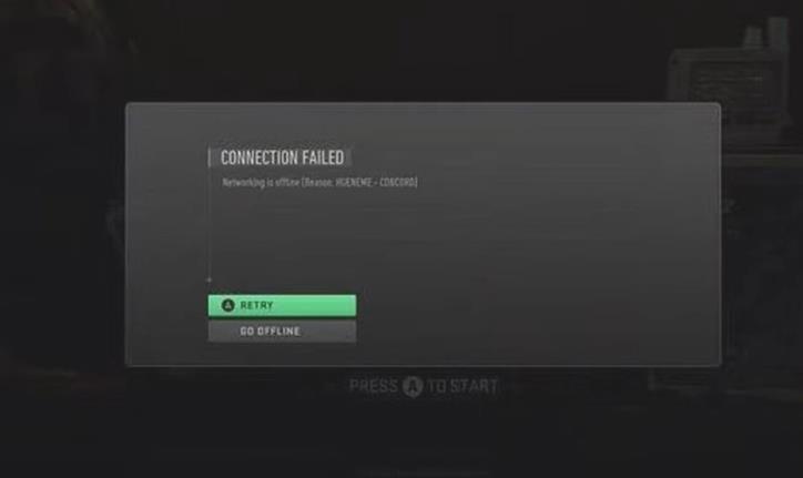 COD Warzone 2.0: Wie man den Fehlercode HUENEME-CONCORD behebt Netzwerkproblem