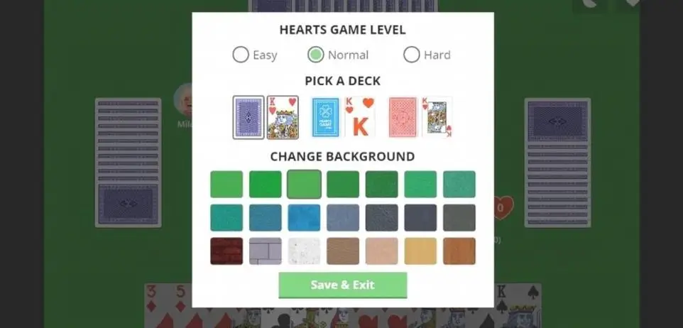 Hier finden Sie die beste Version des Kartenspiels Hearts online