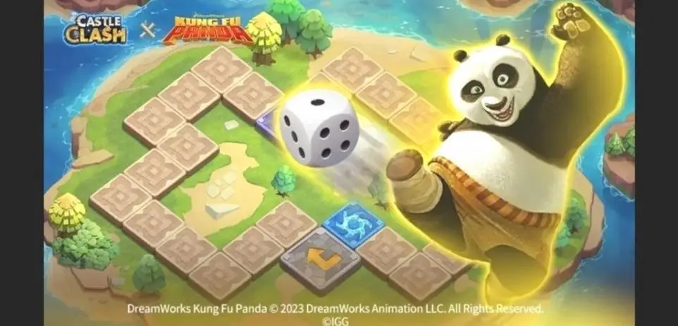 Castle Clash x Kung Fu Panda ist hier den ganzen Monat, mit Belohnungen und Preisen für Grabs