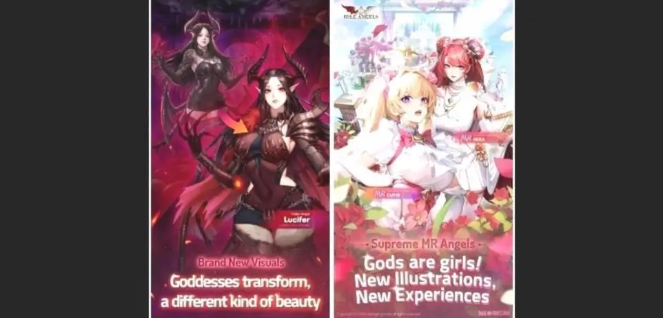 Gods Are Girls - Idle Angels: Goddess' Warfare erhält sein bisher größtes Update, und es wird noch mehr kommen