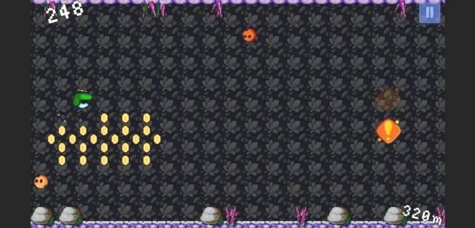 Amazing Copter ist ein Indie-Arcade-Spiel mit nostalgischer Pixel-Art-Grafik